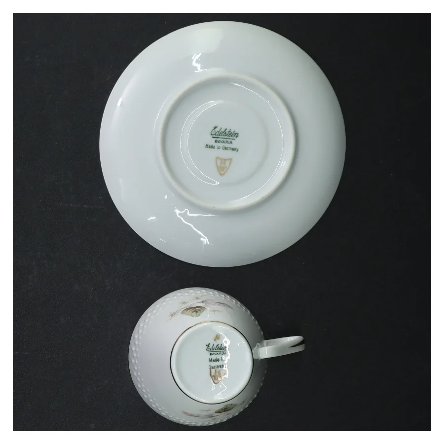 Porcelæn kaffestel fra Edelstein