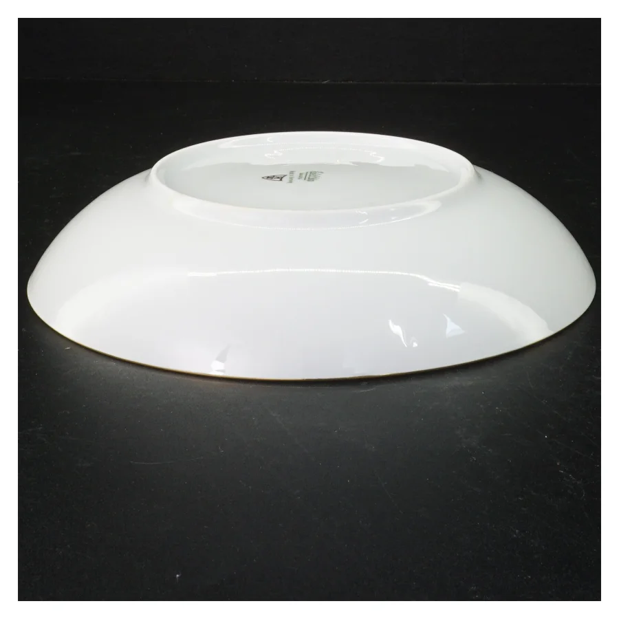 Blomsterdekoreret porcelænsskål fra Edelstein (str. 22 cm)