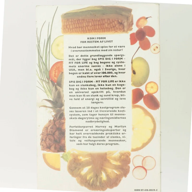 Spis Dig i Form bog fra Borgen (Bog)