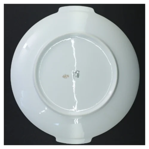 Porcelæns fade x 2 med rosendekoration fra Edelstein (str. 30 cm)