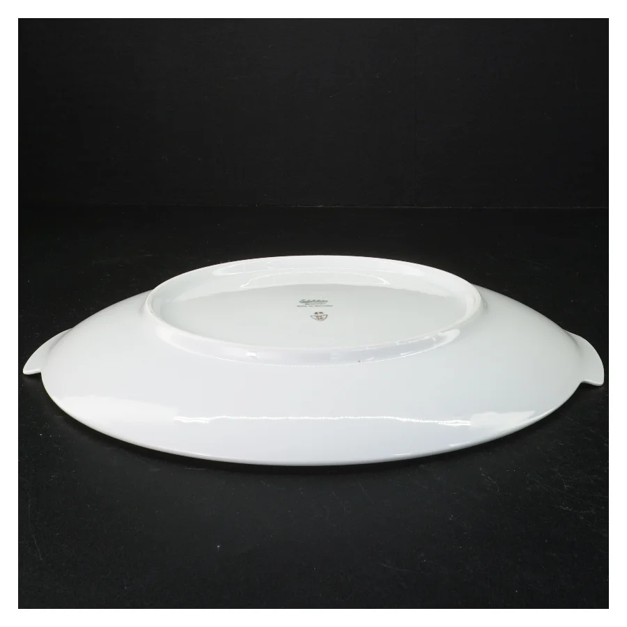 Porcelæns fade x 2 med rosendekoration fra Edelstein (str. 30 cm)