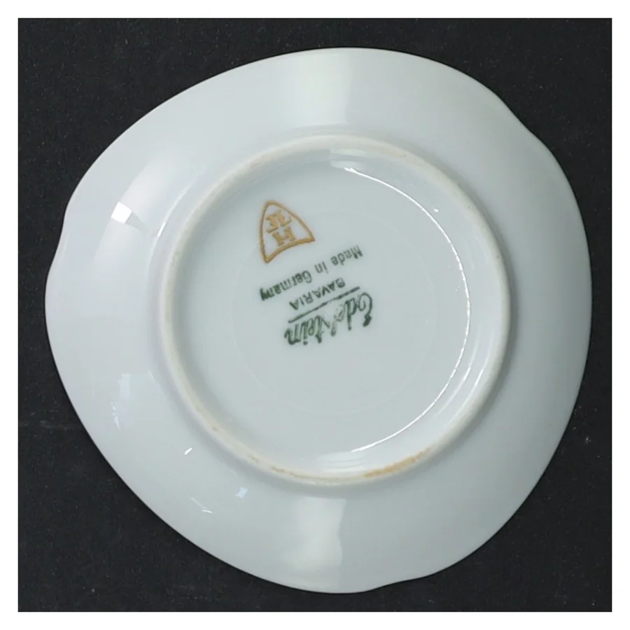 Porcelæns askebægre fra Edelstein