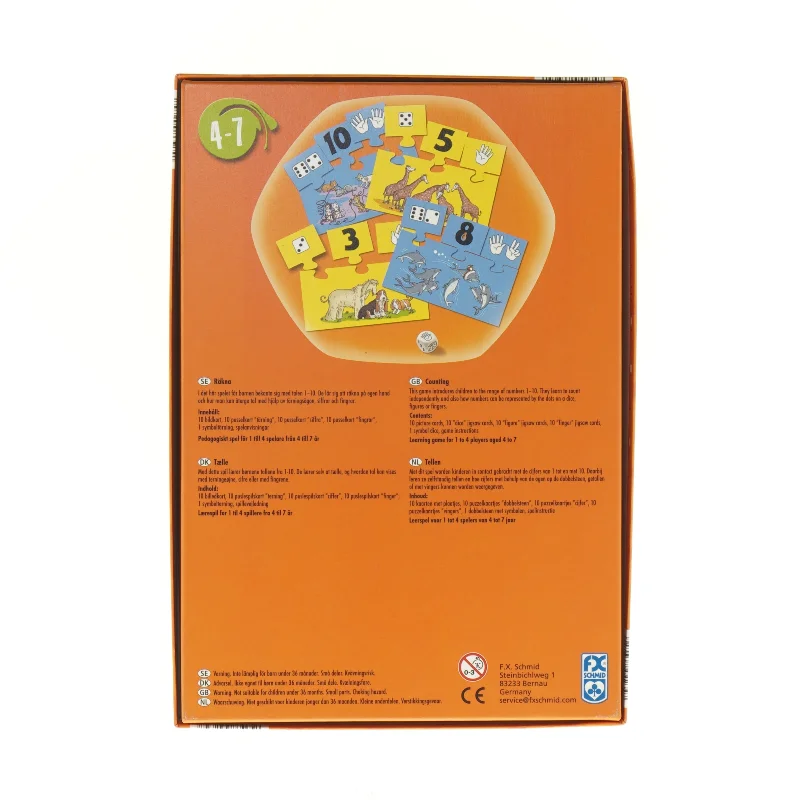 Børnepuslespil Learn & Fun fra Learn & Fun (str. 27 x 19 cm)