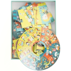 Djeco puslespil fra Djeco (str. Ø 65 cm)