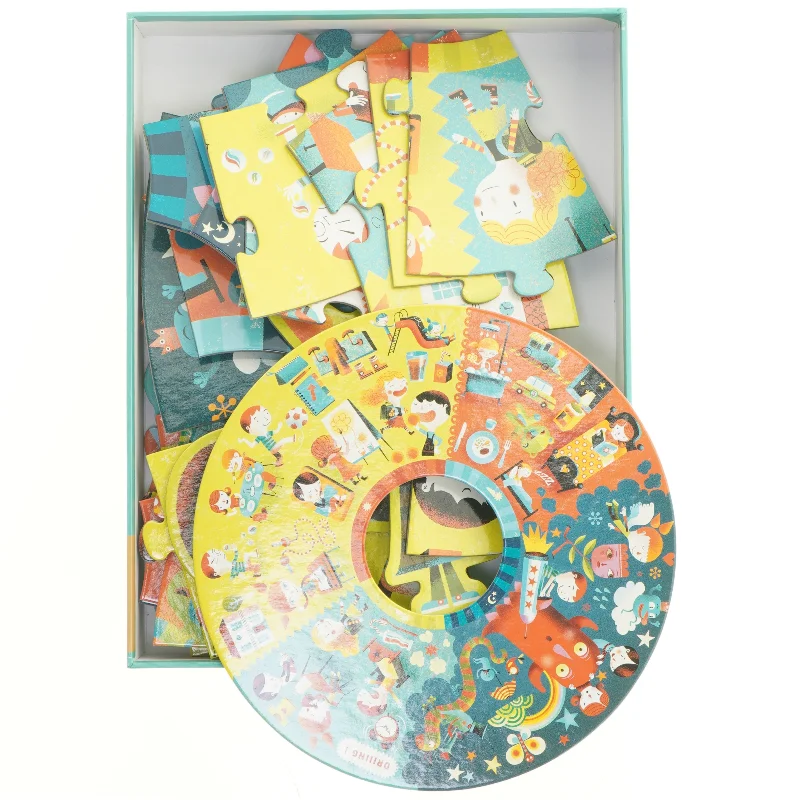 Djeco puslespil fra Djeco (str. Ø 65 cm)