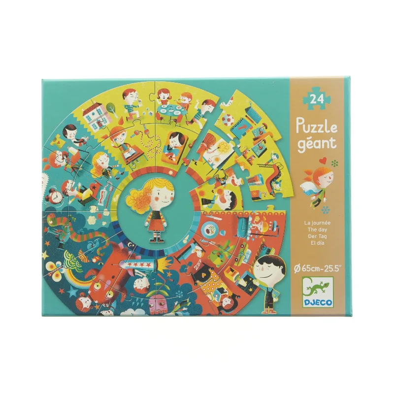 Djeco puslespil fra Djeco (str. Ø 65 cm)