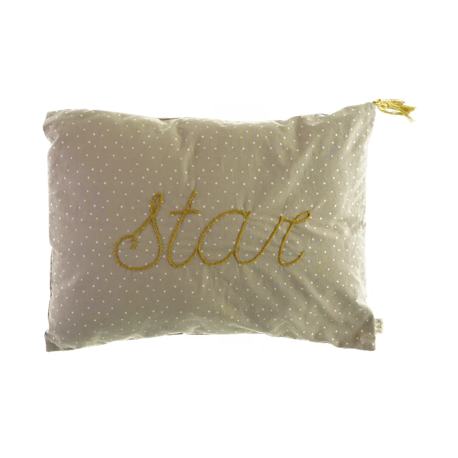 Pyntepude med "Star" broderi