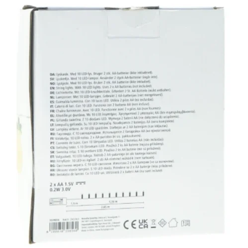 Lyskæde fra Tiger (str. De 285 m)