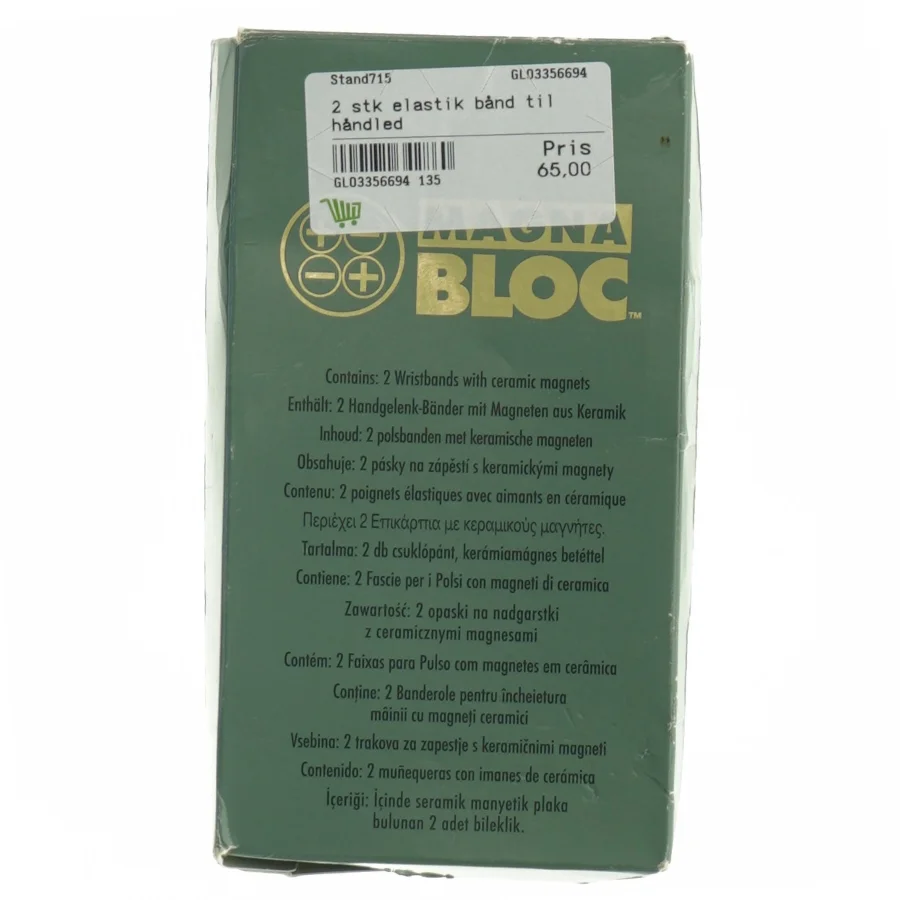 Elastikbånd til håndled fra Magna Bloc