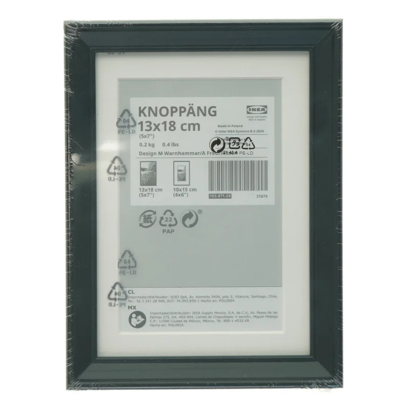 Billedramme fra IKEA (str. 13 x 18 cm)