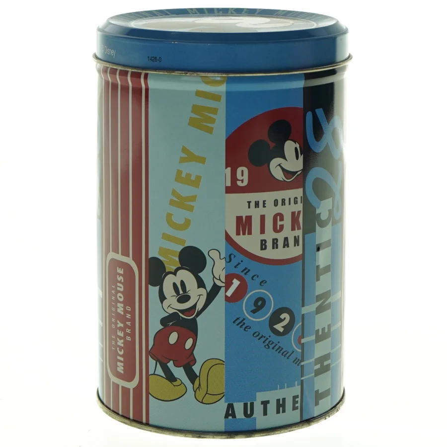 Mickey Mouse dåse (str. Ø 11 x 17 cm)