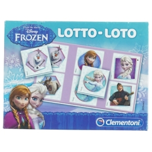 Frozen lottospil fra Clementoni (str. 20 x 15 cm)