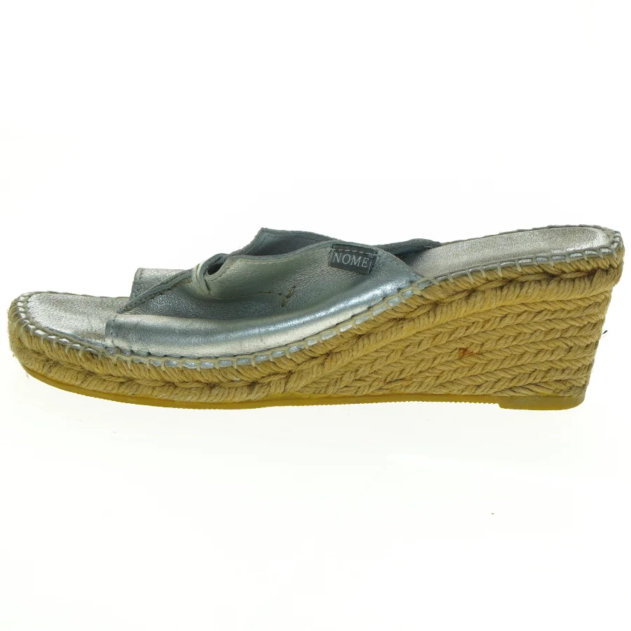 Espadrilles med kilehæl fra Nome (str. 39)