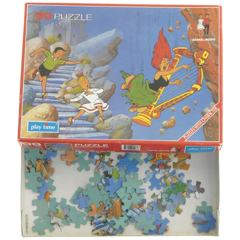 Suske og Wiske puslespil (str. 23 x 32 cm)
