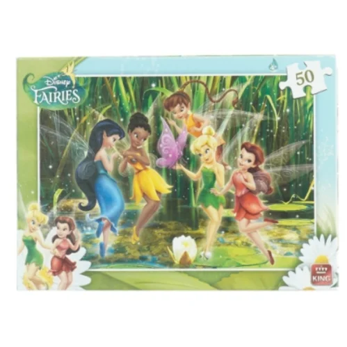 Disney Fairies puslespil fra King (str. 24,4 x, 17,7 cm)