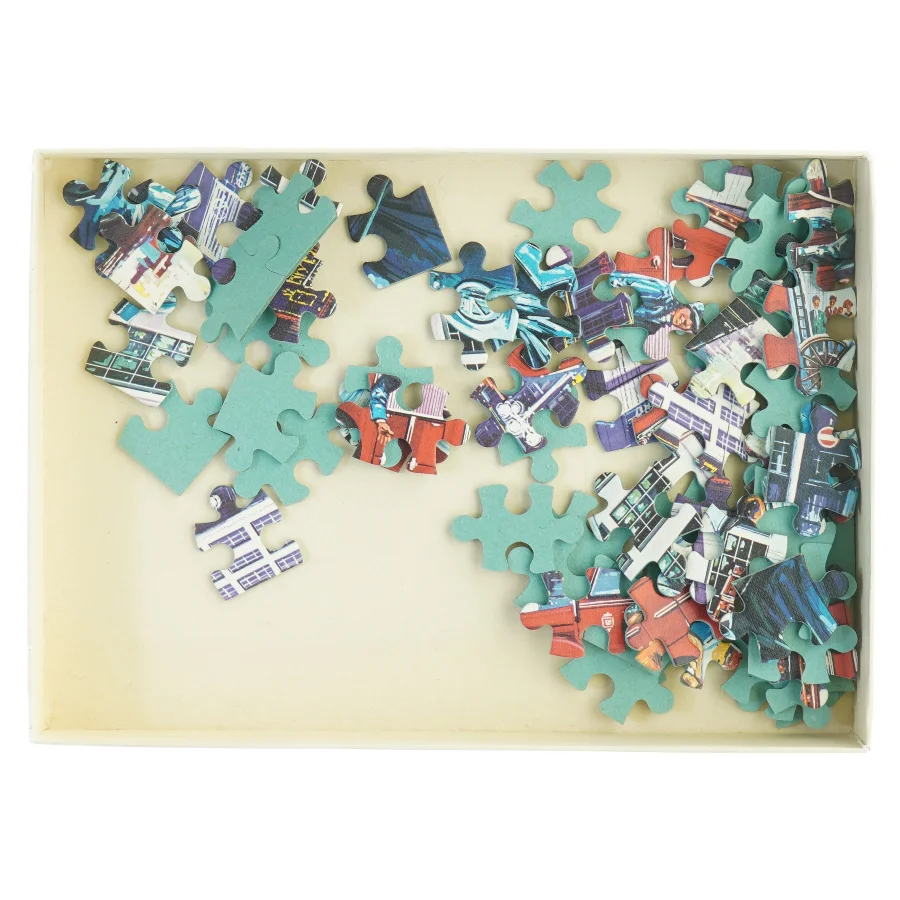 Jumbo puslespil 70 brikker (str. Kassen 33 x 22,5 cm)