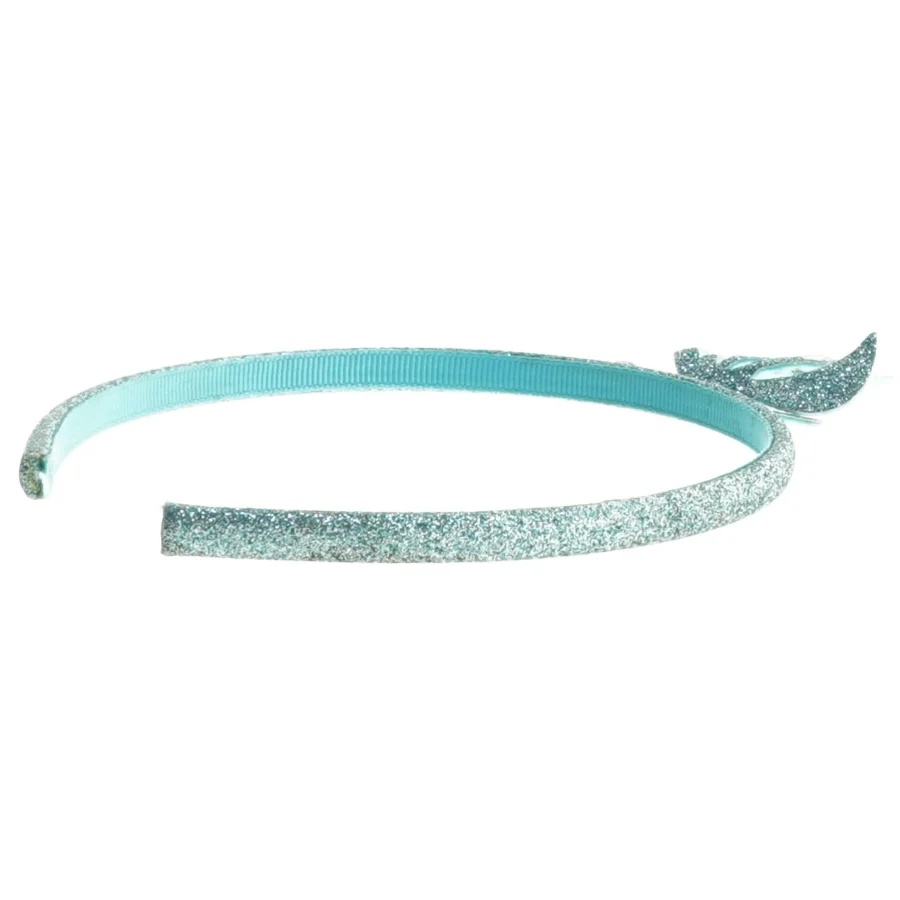 Hårbøjle med glimmer og sløjfe fra Disney (str. Ø, 12 cm)