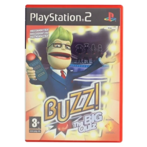 Buzz!: The BIG Quiz PlayStation 2 spil fra Sony