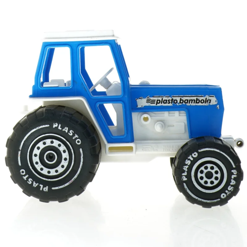 Plasto legetøjs traktor fra Plasto (str. 22 x 14 cm)