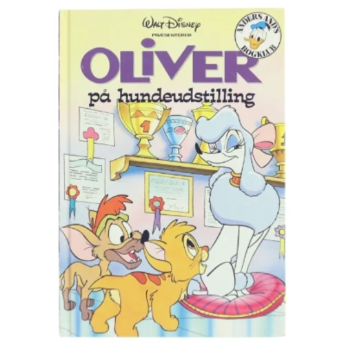 Disney's Oliver på hundeudstilling bog fra Disney