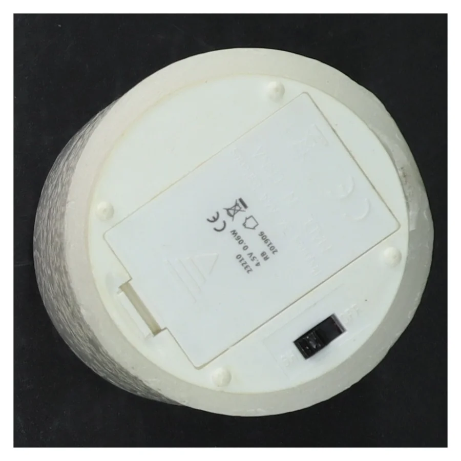 LED-vokslys (str. H. 10 cm. ø. 7,5 cm)