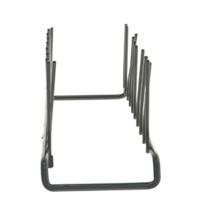 Sort tallerkenholder (str. 28x8,5 cm)