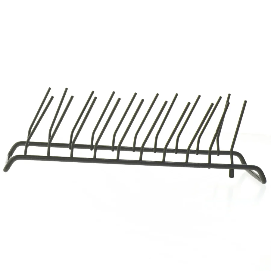 Sort tallerkenholder (str. 28x8,5 cm)