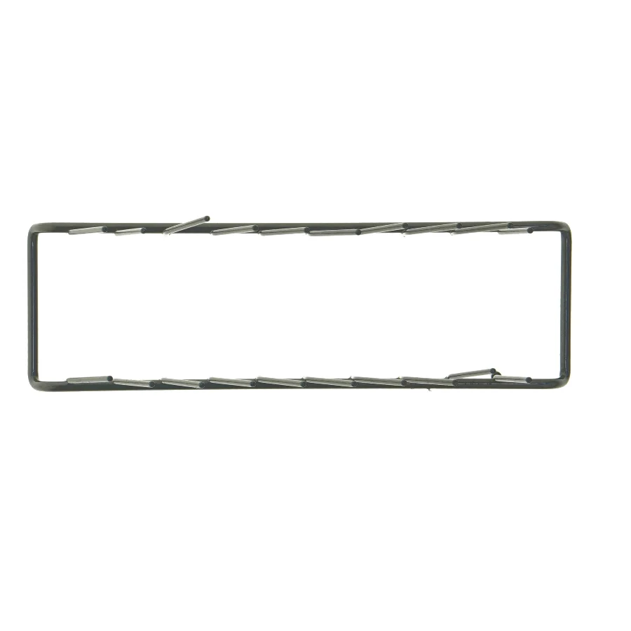 Sort tallerkenholder (str. 28x8,5 cm)