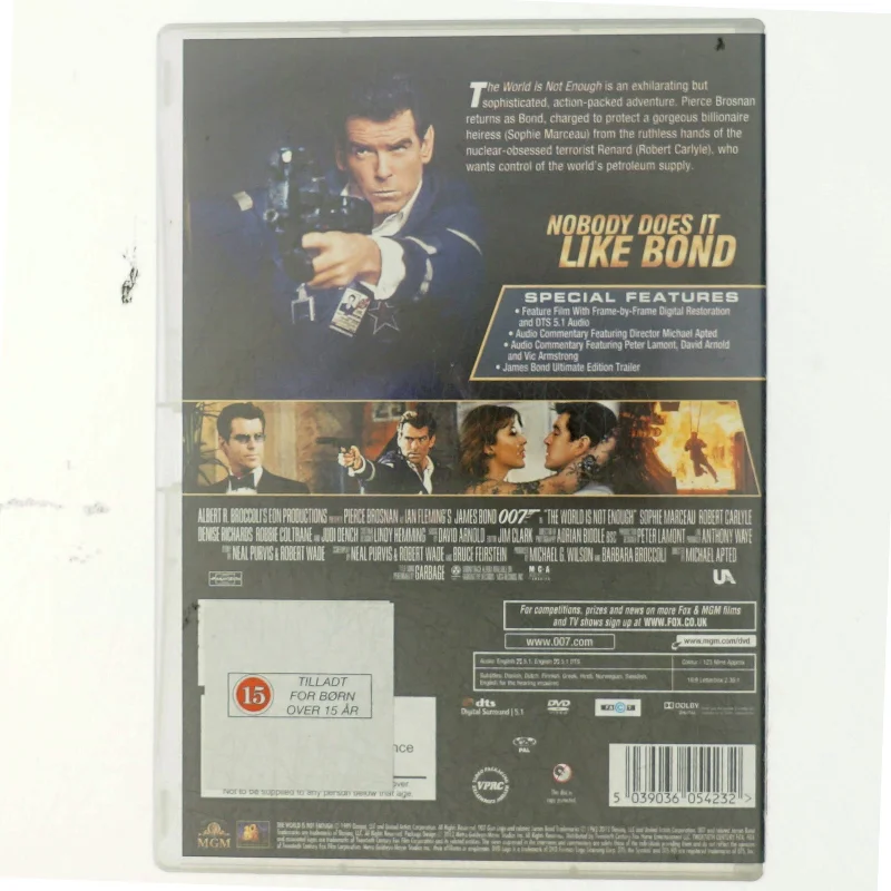 The world is not enough, 007