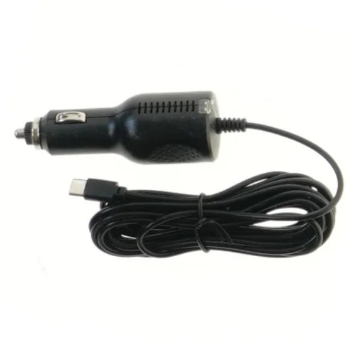 Bil oplader med USB-C kabel (str. 9 cm)