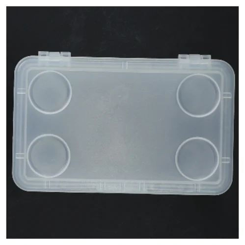 Plastikkasse med låg fra IKEA (str. 17x11x8 cm)