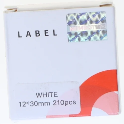 Labelrulle 12x30 mm fra NIMBOT (str. 12x30 mm)