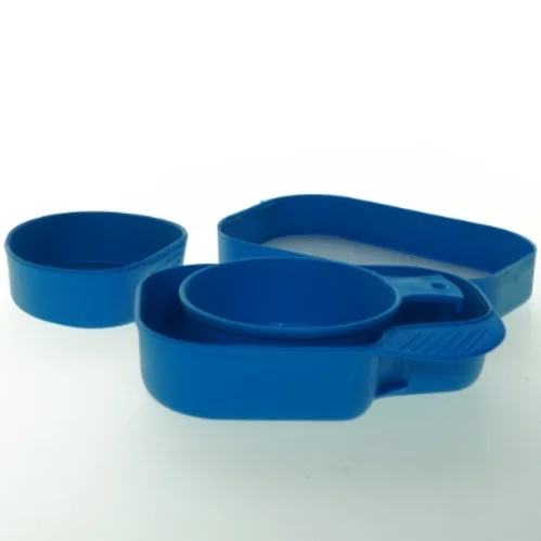 Blå opbevaringsboks (str. 19x13 cm)