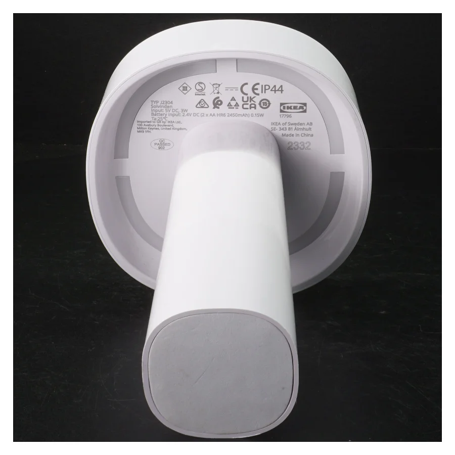 LED bordlampe fra IKEA (str. H. 20 cm)