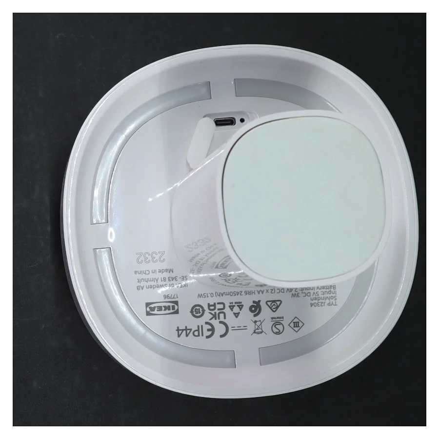 LED bordlampe fra IKEA (str. H. 20 cm)