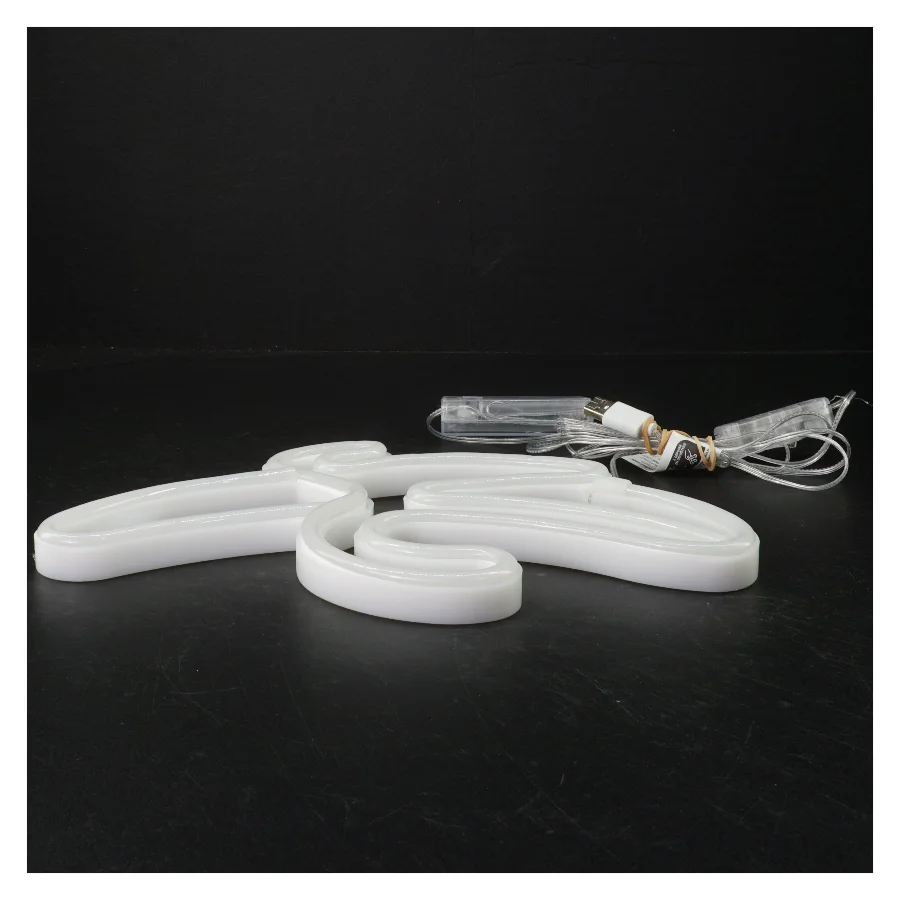 Neon LED-lampe, banan (str. 28 x. 19,5 cm)