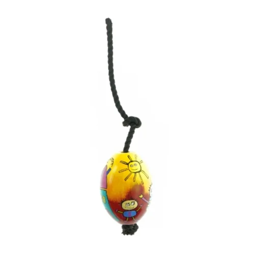 kunstkugle på snor kan hænge både ude og inde