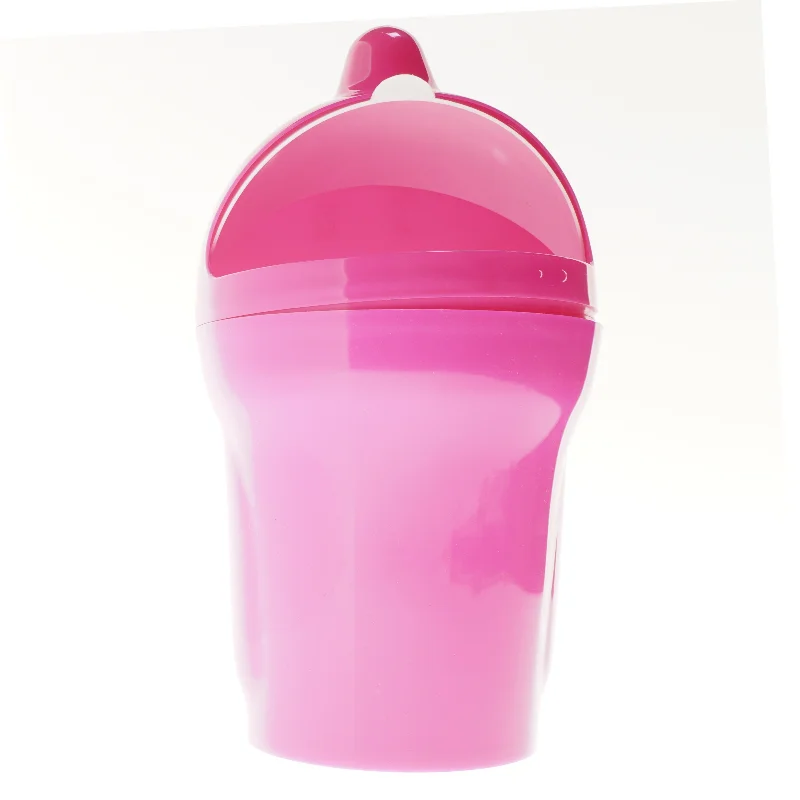 Pink skraldespand med låg (str. 40 cm)