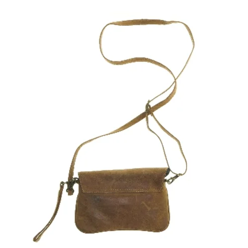 Lille lædertaske med stjerne fra Octopus (str. 22x14 cm)