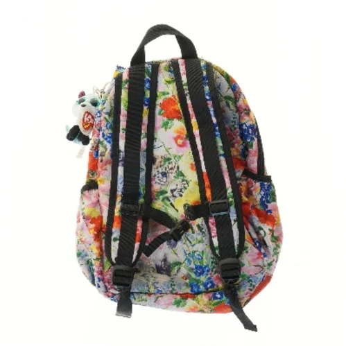 Blomstret Molo rygsæk med vedhæng (str. 43x17x34 cm)