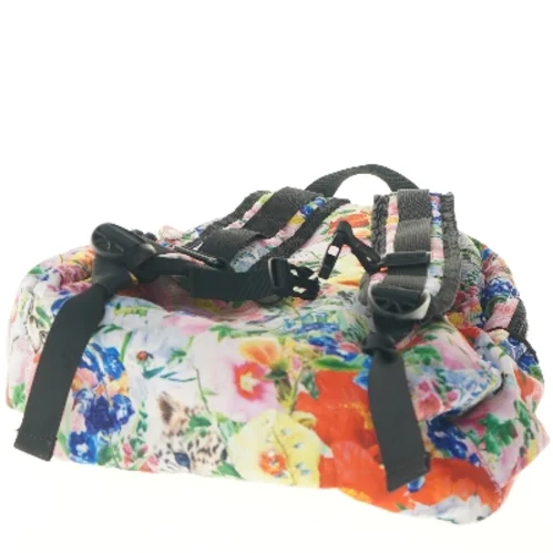 Blomstret Molo rygsæk med vedhæng (str. 43x17x34 cm)