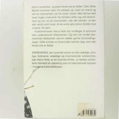 Snemanden af Jo Nesbø (Bog)