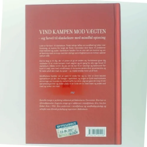 Vind kampen mod vægten : sig farvel til slankekure med mindful spisning af Kamilla Lange (Bog)