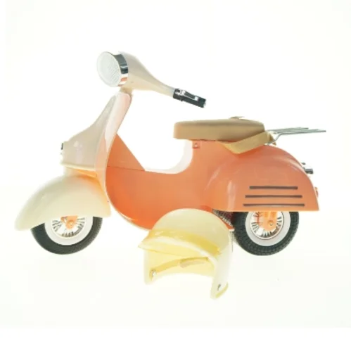 Legetøjs scooter med hjelm (str. 50 x 20 cm)