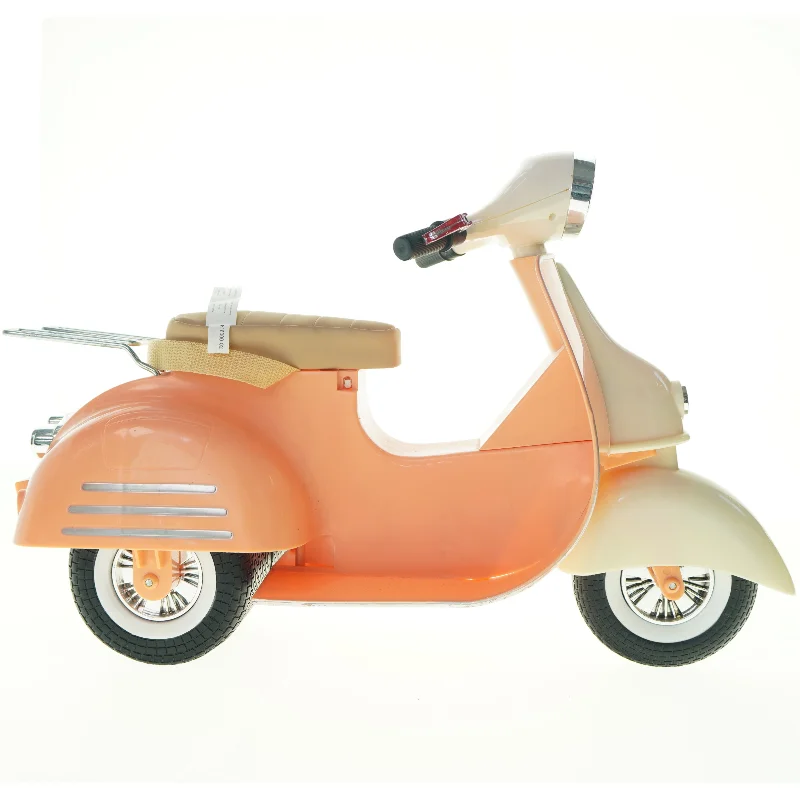 Legetøjs scooter med hjelm (str. 50 x 20 cm)