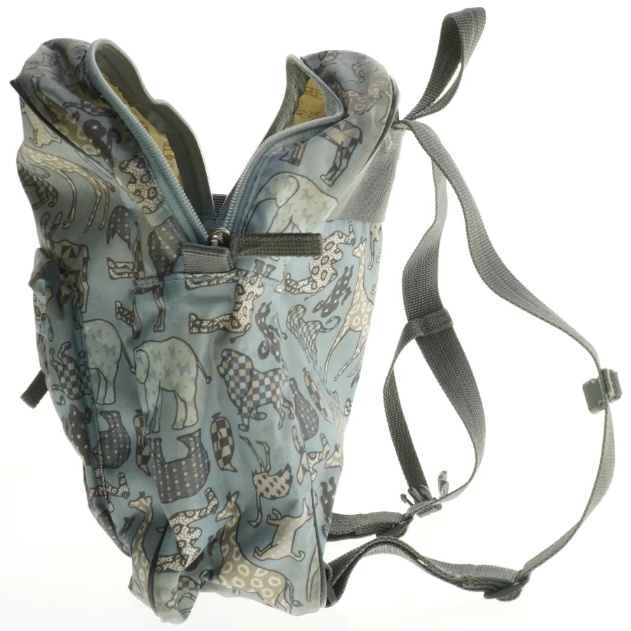 Rygsæk med dyremotiv (str. 29x28 cm)