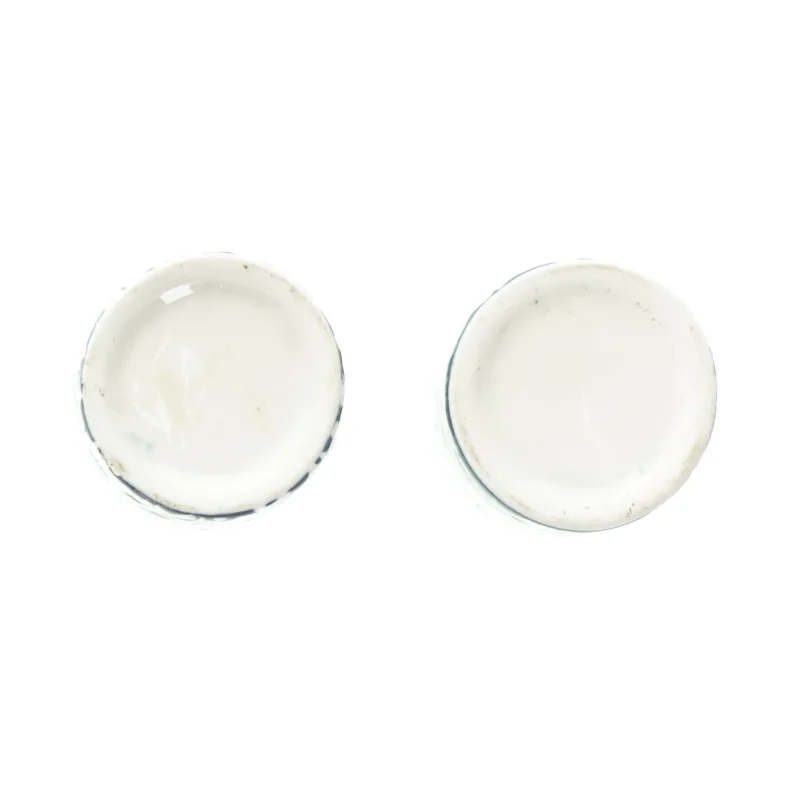 2 små fyrfadslysestager 2 stk. (str. 4 X 6cm)