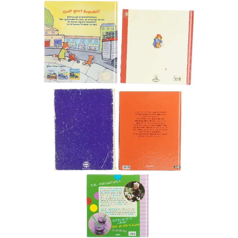 Forskellige børnebøger