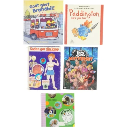 Forskellige børnebøger