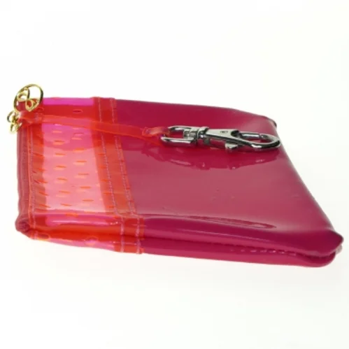 Pink taskepung i plast (str. 20 x 13 cm)